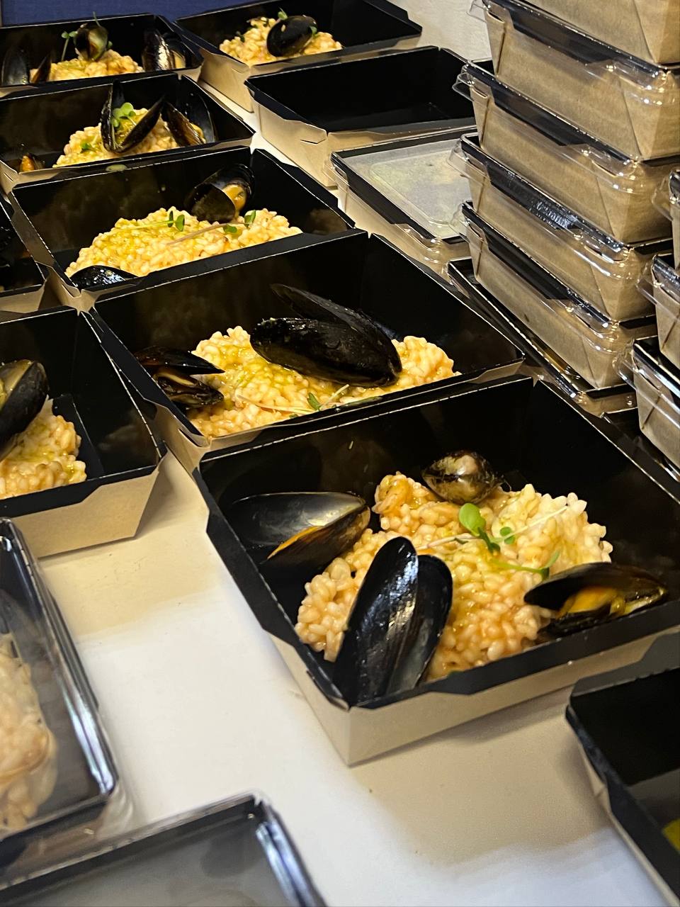 Ризотто с морепродуктами